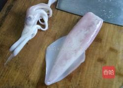 香酥鱿鱼甜甜圈的做法图解1