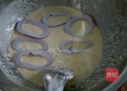 香酥鱿鱼甜甜圈的做法图解5