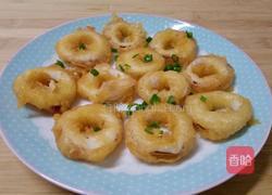香酥鱿鱼甜甜圈的做法图解7