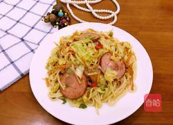 卷心菜炒米粉的做法图解11