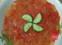 西红柿炒凉粉皮的做法图解4