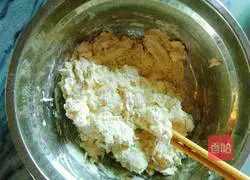 Illustration of how to make black sesame steamed buns 4