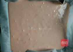 红曲粉果酱蛋糕卷的做法图解9