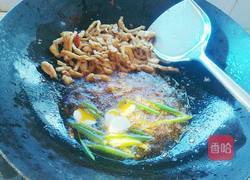 青红椒子姜肉丝的做法图解7