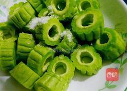 苦瓜酿肉的做法图解2