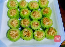 苦瓜酿肉的做法图解10