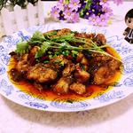 红烧鲢鱼块
