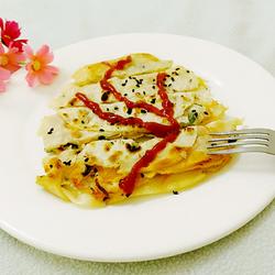饺子皮版烧饼的做法[图]