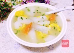 白萝卜版ABC美容瘦身汤的做法图解6