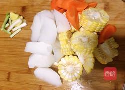 白萝卜版ABC美容瘦身汤的做法图解2