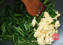 韭菜炒鸡蛋的做法图解6