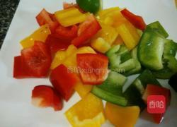 电烤箱版蔬菜鸡肉串的做法图解1