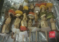 电烤箱版蔬菜鸡肉串的做法图解5