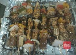 电烤箱版蔬菜鸡肉串的做法图解8