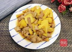 菠萝炒肉的做法图解7