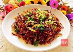 香辣干炸肉丝的做法图解11