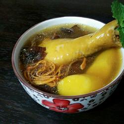 鲜虫草花煲鸡汤的做法[图]