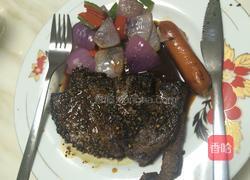 黑椒牛扒。的做法图解6