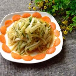 西瓜皮拌青瓜的做法[图]