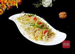 绿豆芽炒茄条的做法图解12