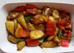 彩椒烧茄子的做法图解9