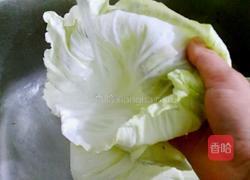 卷心菜糊籽面的做法图解1
