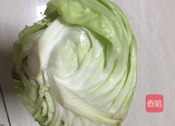 蚝油卷心菜的做法图解1
