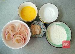 DIYの香酥鱿鱼圈的做法图解1