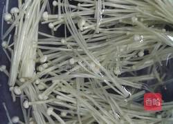 金针菇＃红油金针菇的做法图解1