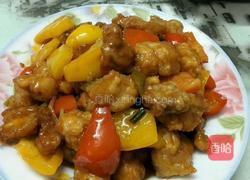 彩椒咕噜肉的做法图解16