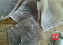 尖椒炒猪皮的做法图解4