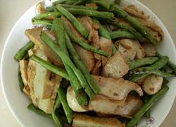 鱼饼炒豆角