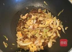 卷心菜粉条炒鸡蛋的做法图解9