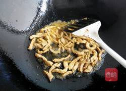 胡萝卜丝炒肉丝的做法图解4