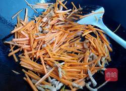 胡萝卜丝炒肉丝的做法图解5