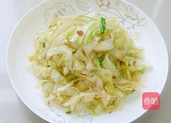 炝炒卷心菜的做法图解4