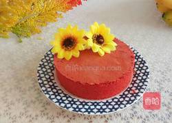 红丝绒奶油夹心蛋糕的做法图解8