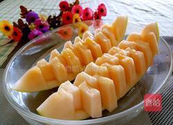 哈密瓜果盘的做法图解6