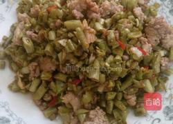 酸豆角炒肉碎的做法图解8