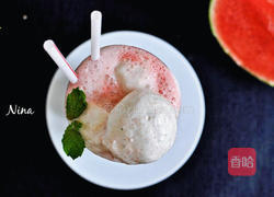 西瓜薄荷苏打水的做法图解5