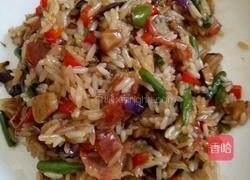 炒糯米饭的做法图解7