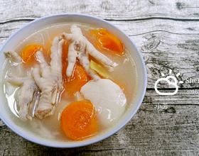 淮山胡萝卜凤爪汤[图]
