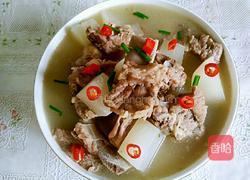 白萝卜炖排骨的做法图解4