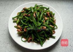 豆角丝炒肉的做法图解11