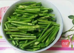 豆角丝炒肉的做法图解4