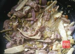 泡椒炒鹅杂的做法图解7