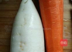 萝卜八卦烩的做法图解1