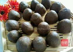 黑色窝窝头的做法图解4