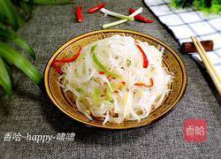 清炒白萝卜的做法图解8