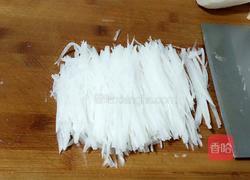 清炒白萝卜的做法图解3